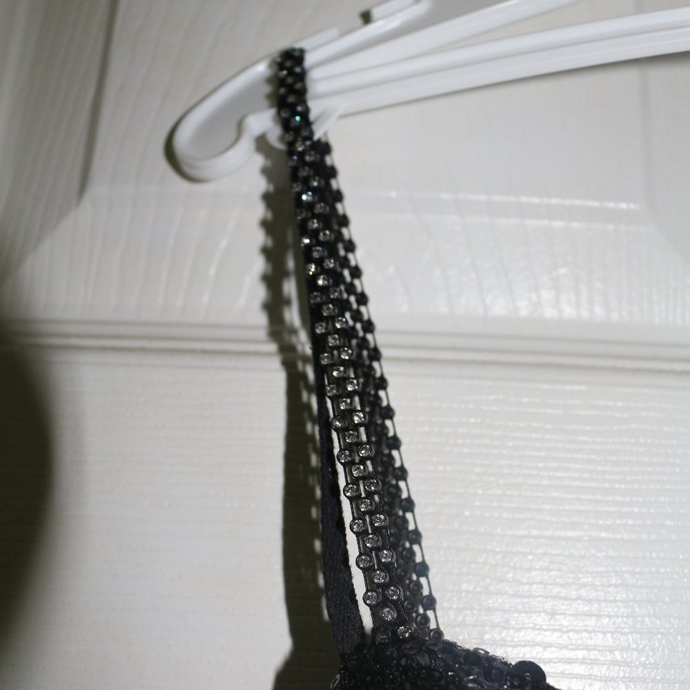 Black Ruffle Dress - Picture 3 of 5